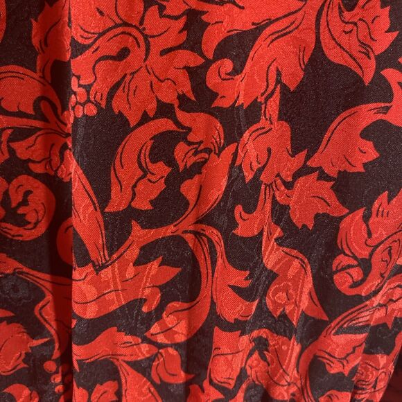 Vintage Dress Boutique Floral Pattern Pretty Gothic Romantic 80s Western D4 - Picture 15 of 16